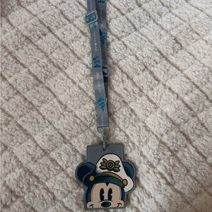 25th anniversary celebration Disney Cruise Line Castaway Club lanyard